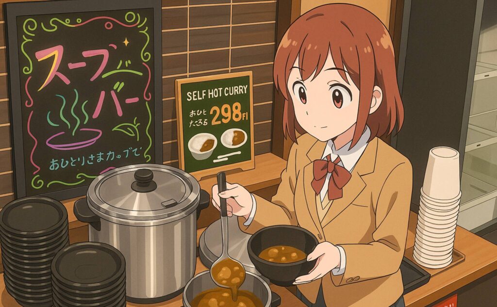 セルフ ホット カレー