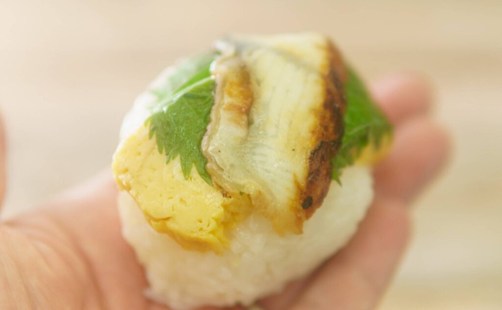 海鮮にぎりうなぎの拡大