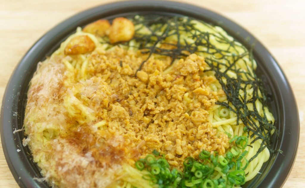 台湾まぜそばの挽肉